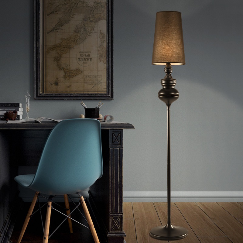 Luminária de Chão Vintage para Decoração de Ambiente como Sala de Jantar Quarto Estilo Rústico Antiguidade