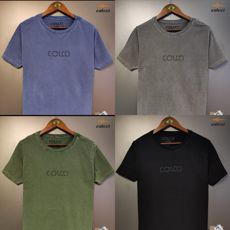 CAMISAS MULTIMARCAS ALGODÃO 30.1 QUALIDADE PREMIUM