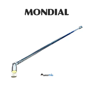 Antena Metálica Retratil Caixa de Som Amplificada Mondial Original