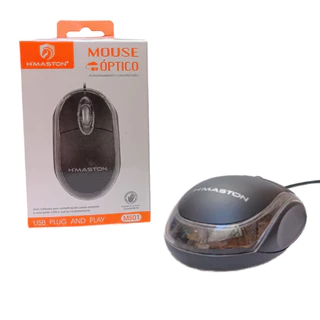 Mouse Óptico Hmaston Luz Led (com Fio) Hmaston MS01