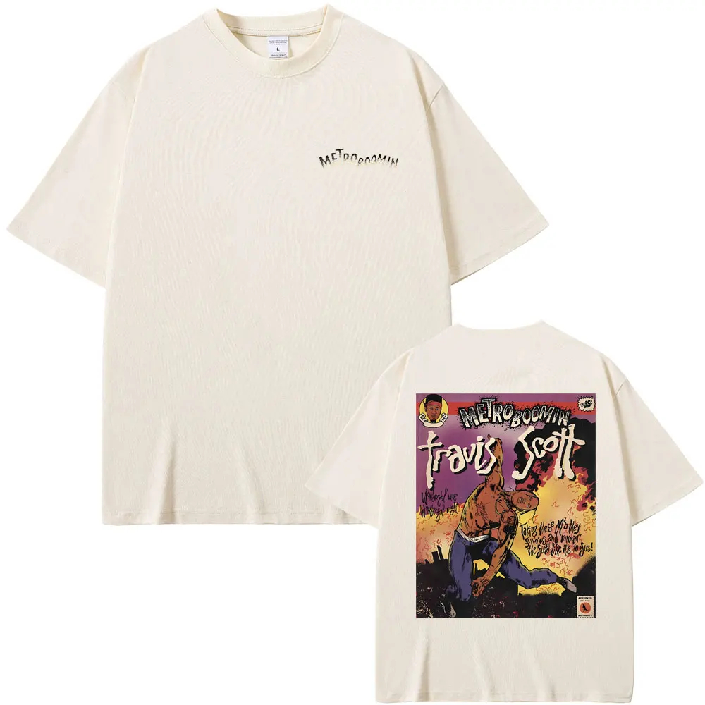Camiseta Unissex Algodão MetroBoomin Travis Scott