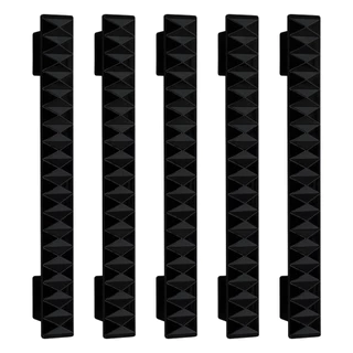 Kit Com 5 Puxadores Faces Para Portas Guarda Roupas Escritórios Gavetas 160mm