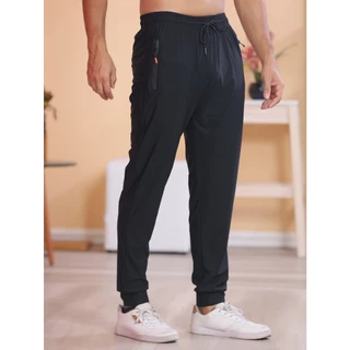 Recomendação do vendedor/tecido de secagem rápida importado/calças de secagem rápida/bolso com zíper/cintura de metal/es