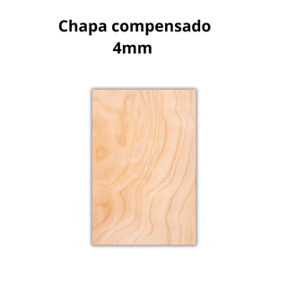 Chapa Compensado 4mm Folha Compensado Madeira