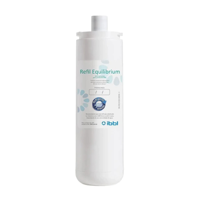 Refil Filtro Balance Equilibrium para Purificador de Água IBBL Edue FR600