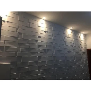 20 Placas 3D - Decoração para Parede - 50x50cm