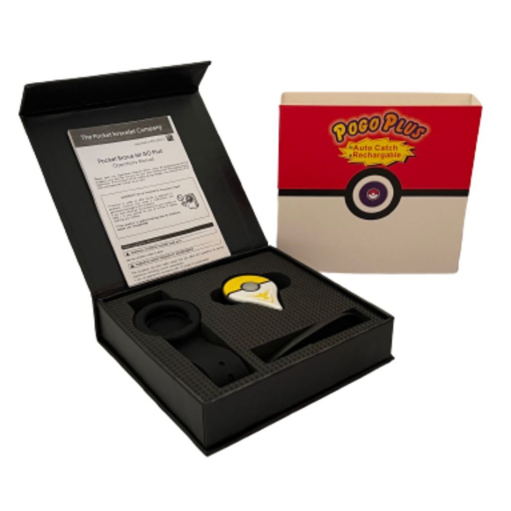 Pulseira Pokemon Go Plus - Captura Automática Recarregável
