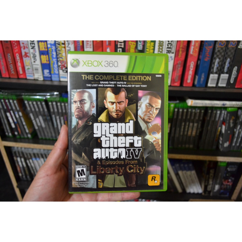 GTA Grand Theft Auto IV Xbox 360 Original Físico