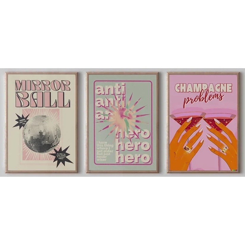 Quadro decorativo Taylor swift 40x60 cada