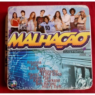 CD Original Raro Malhação Internacional 2006 Versão Lata