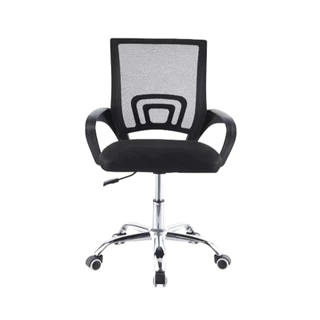 Cadeira de Escritório Diretor Secretária Executiva Office Giratória Preta Ergonômica