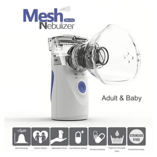 Nebulizador Inalador Ultrassônico Portátil Usb Bivolt Adulto E Infantil