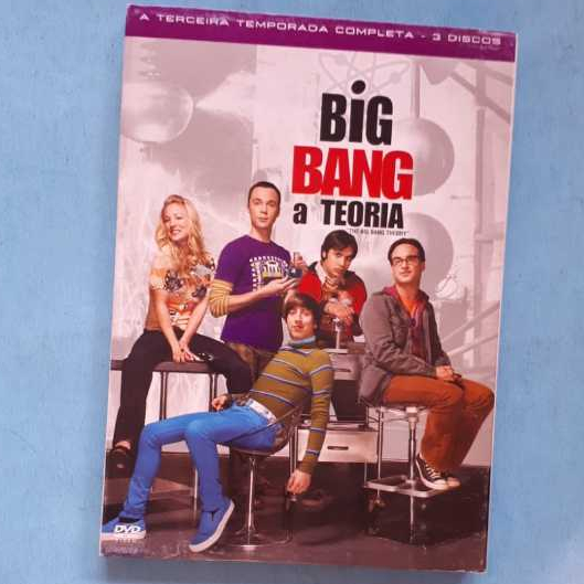 dvd BIG BANG A TEORIA - 3 temporada completa (dublados e legendados ...