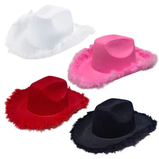 Chapéu Country Cowboy Masculino e Feminino Vaqueiro Fantasia Festas (Varios Modelos)