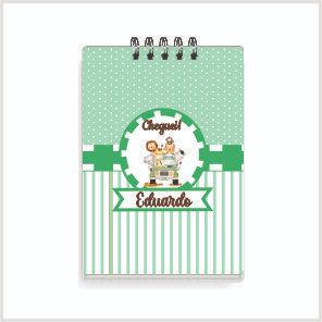 20 bloquinhos capa dura + 20 canetas personalizados para brindes e lembrancinhas