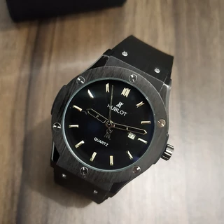 Relógio Social Série Big Bang HBLT Geneve analógico aço inoxidável quartzo Masculino relogio