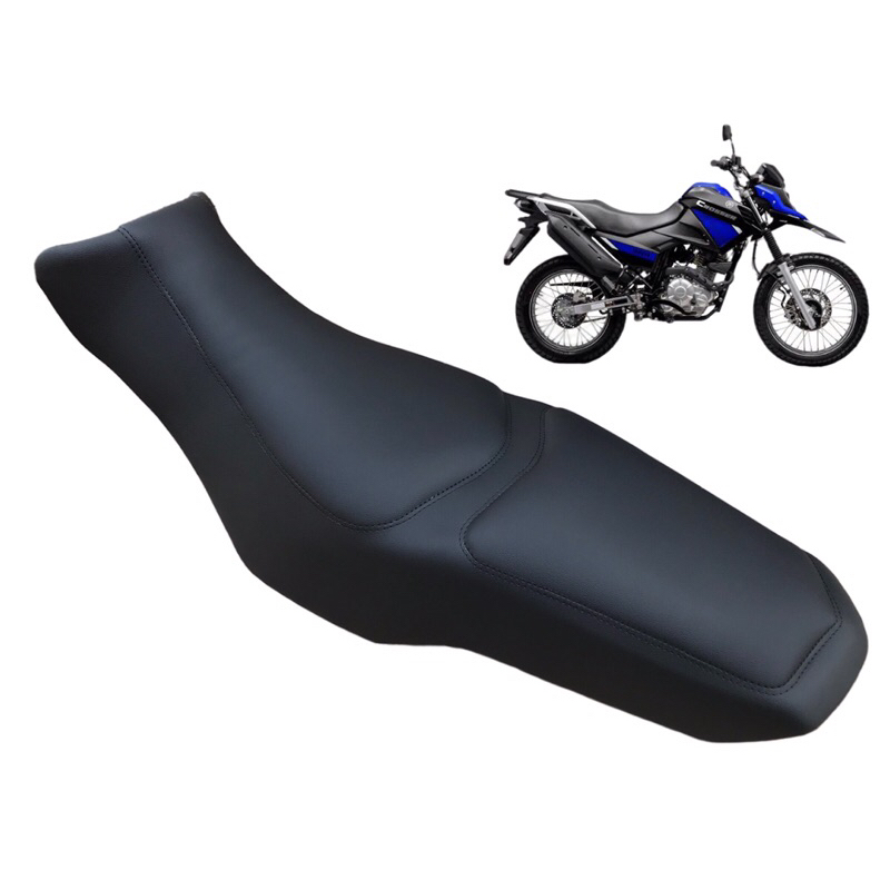 Capa Com Espuma Confortável Viagem Para Banco Moto Crosser 150