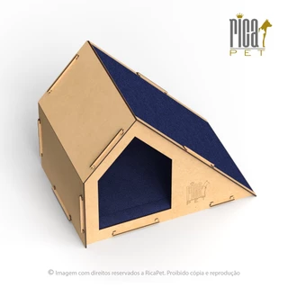 Casinha Gato Tóca Rampa Casa Caminha Pet Arranhador Luxo Ricapet em Oferta na Shopee