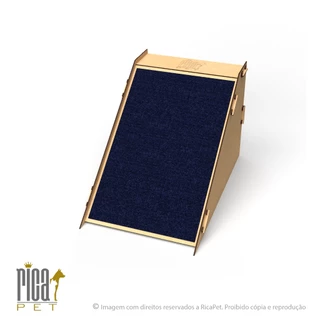 Arranhador Gato Rampa Anti Estresse Brinquedo Tóca Casinha