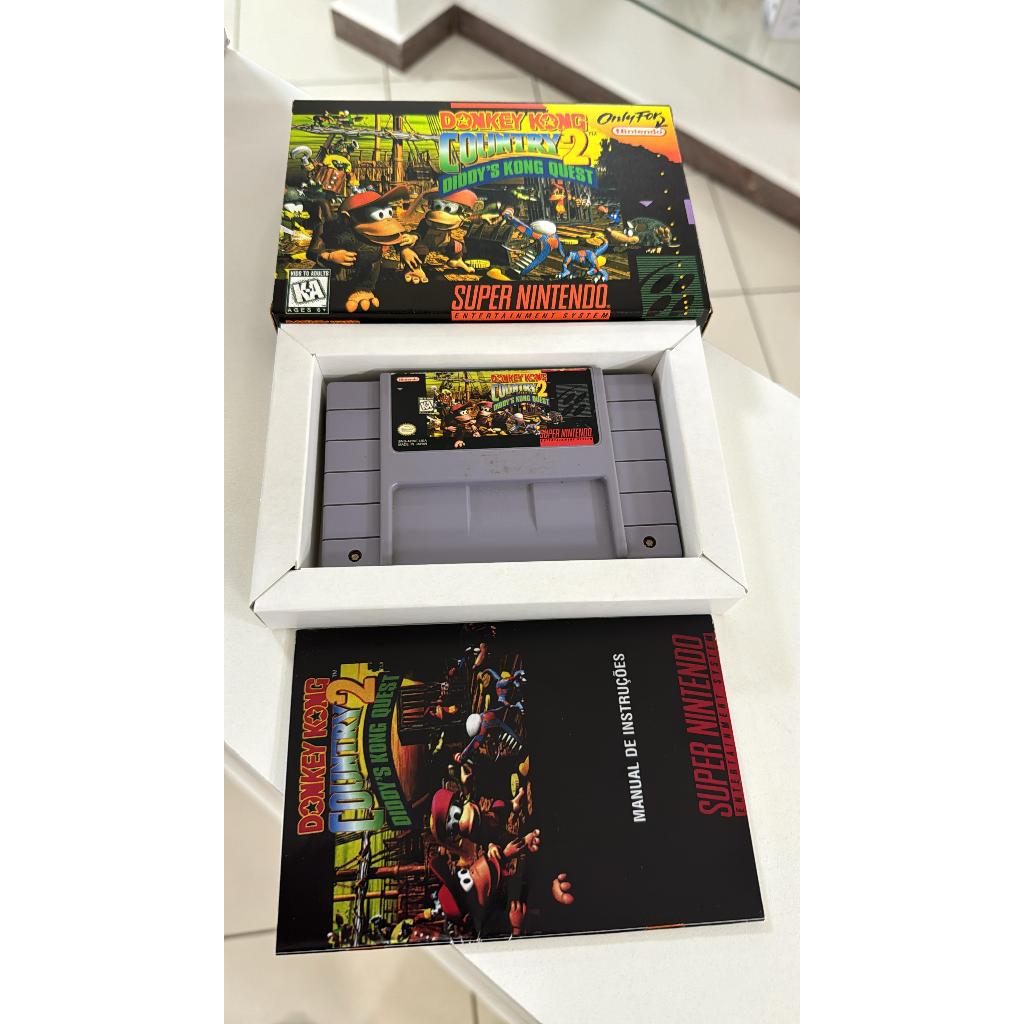 Donkey Kong Country 2 Million Seller Snes 100% Original