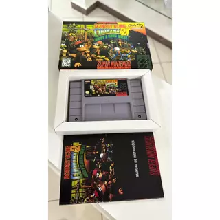 Donkey Kong Country 2 Million Seller Snes 100% Original