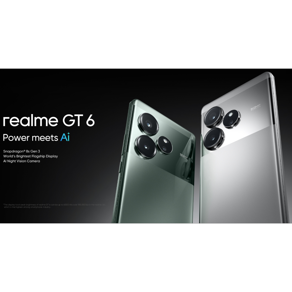 REALME GT6 5G GLOBAL LANÇAMENTO