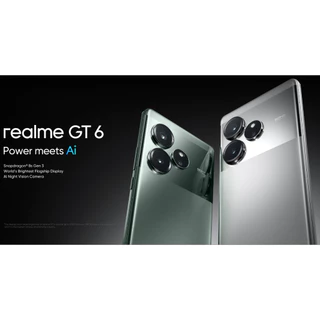 REALME GT6 5G GLOBAL LANÇAMENTO