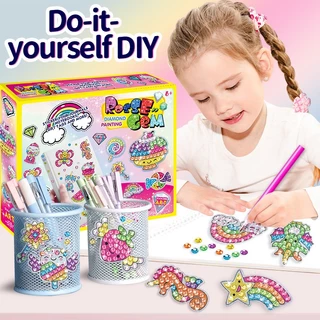 Kit de Pintura Infantil Diamante Dye Desenho Animado