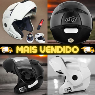 Capacete Robocop Masculino e Feminino Universal Articulado Escamoteável Envio Imediato Promoção