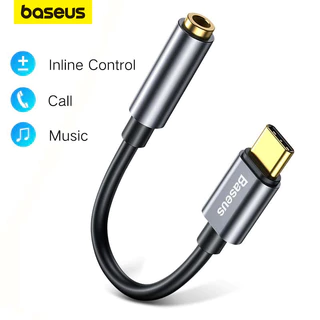 Type C Male to 3.5mm Female Headphone Jack Converter Baseus