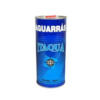 Aguarras Solvente P/ Diluir Limpar Tinta Verniz 900ml Itaqua