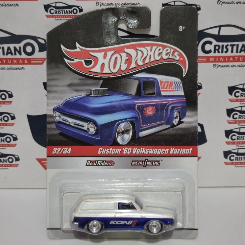 Custom 69 Volkswagen Variant Hot Wheels Delivery 32/34 R3747