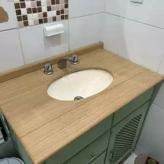 Adesivo Lavável Para Banheiro, Moveis, Pia, Paredes Madeira Carvalho MC1704- 5mx60cm de largura