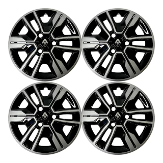 Jogo Calotas Aro 14 Para Renault Kwid Outsider 2022 2023 2024 Modelo Esportivo