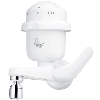 Torneira Elétrica Bica Reta Fame 3 Temperaturas 5400W Branco/Chrome