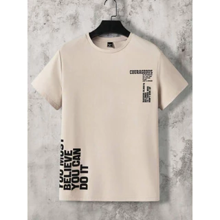 Camiseta Masculina Courageous 100% Algodão