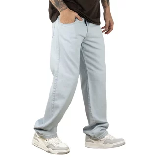 Calça Jeans Masculina Balão Perna Reta Corte Largo Baggy Oversized Premium Bag Estilo Americano