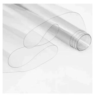 PLASTICO CRISTAL TRANSPARENTE 2,00M X 1,40M LARGURA X 0,25MM