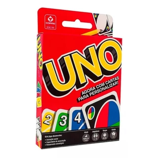 Jogo Baralho De Mesa Uno 144 cartas Copag Original