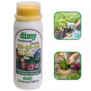 Fertilizante Mineral 10-10-10 Manutenção De Plantas 500ml