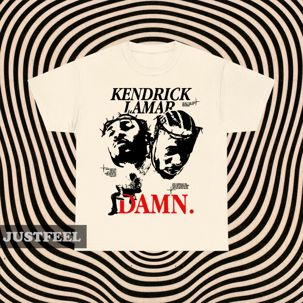 Camiseta T-shirt Unissex Kendrick Lamar Damn | Shopee Brasil