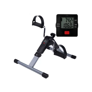 MINI BICICLETA ERGOMÉTRICA COM DISPLAY CICLOERGÔMETRO PARA FISIOTERAPIA E FUNCIONAL