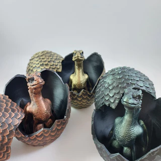 3 Ovos do Dragão Game of Thrones - Drogon, Viserion, Raeghal kit com 3