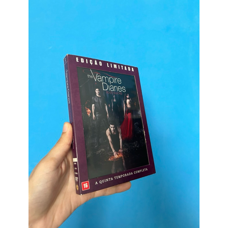 Dvd The Vampire Diaries 5 temporada | Shopee Brasil