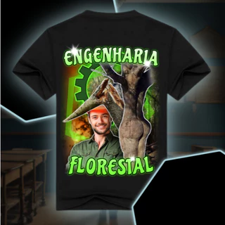 Camiseta meme Engenharia florestal