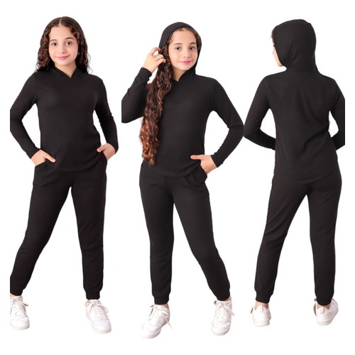 Conjunto Infantil Juvenil Menina Lanzinha 12 A 16 Outono Inverno