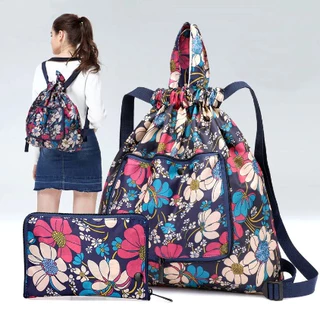 Mochila Saco Dobrável Ecobag Compacta Impermeável Ref: 224