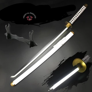 ESPADA ONE PIECE MEITO WADO ICHIMOJI RORONOA ZORO LAMINA BAMBU LUMINOSA COSPLAY KATANA COLEÇÃO ORNAMENTO