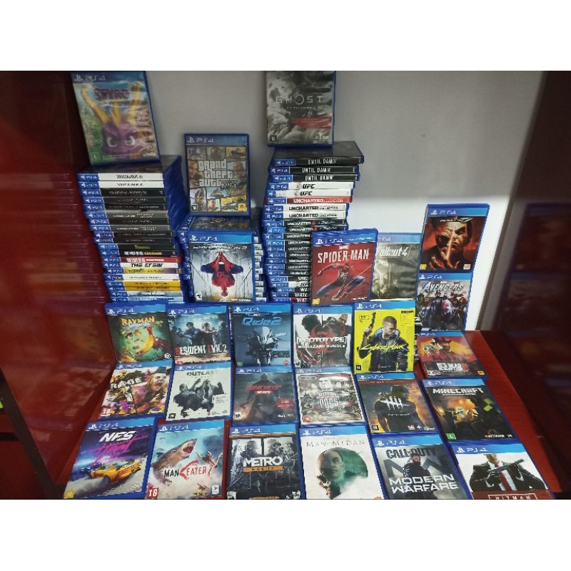 Jogos de ps4 - lista