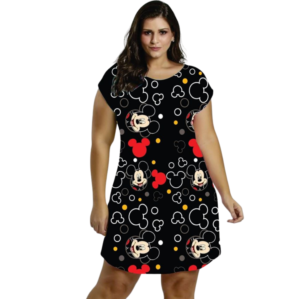 Vestido Tradicional E Plus Size